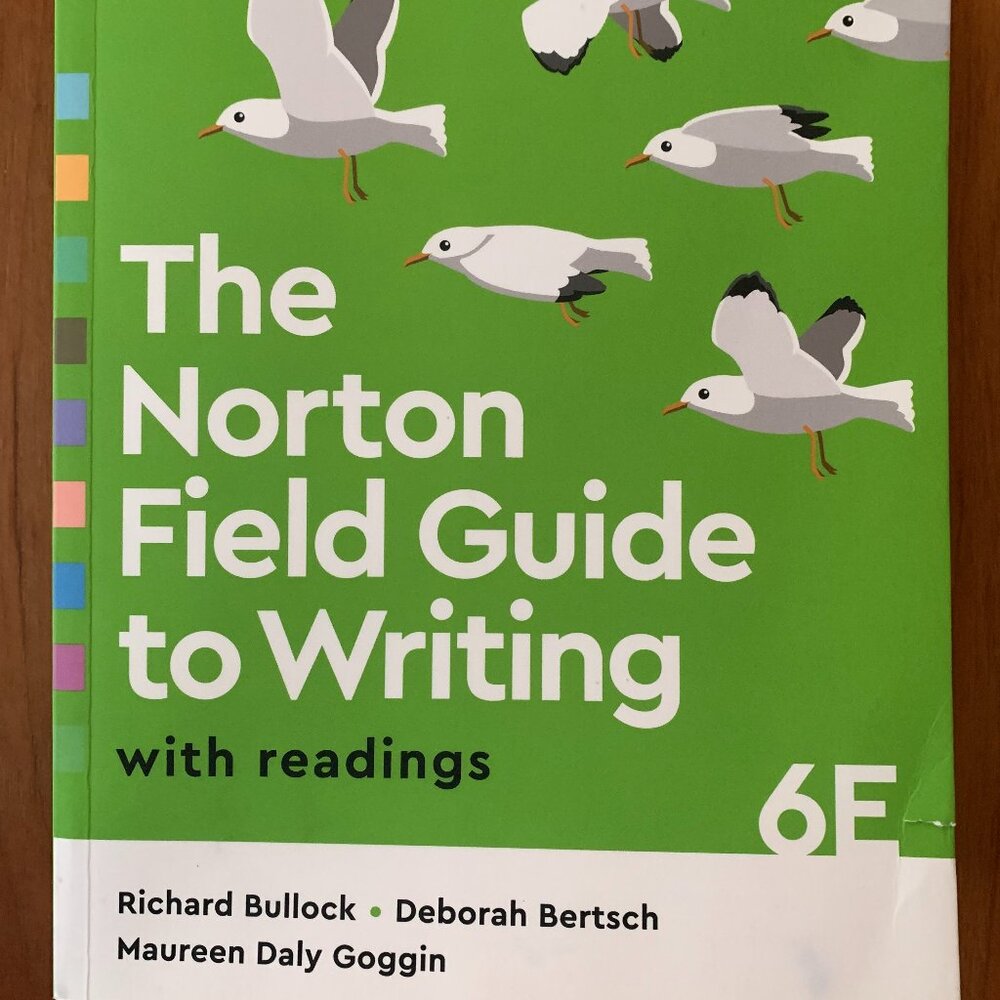 The Norton Field Guide to Writing with readings, 6th edition.